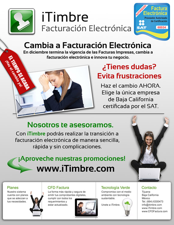 iTimbre, Facturacion Electronica